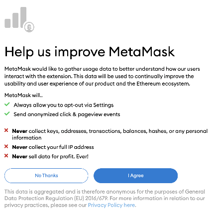 Help us improve Metamask