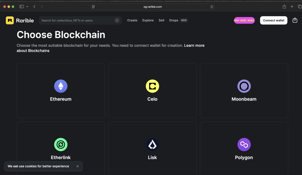 choose a blockchain
