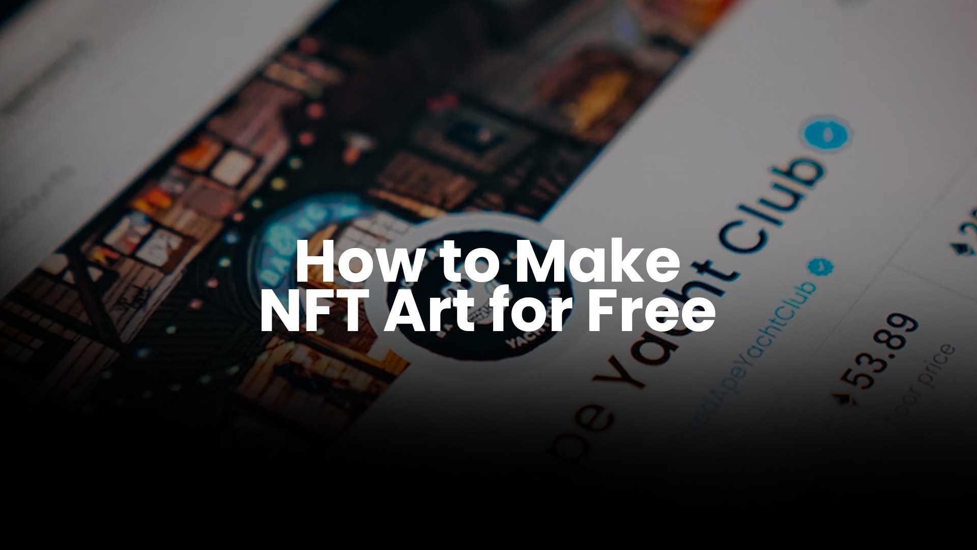 how to make nft art for free