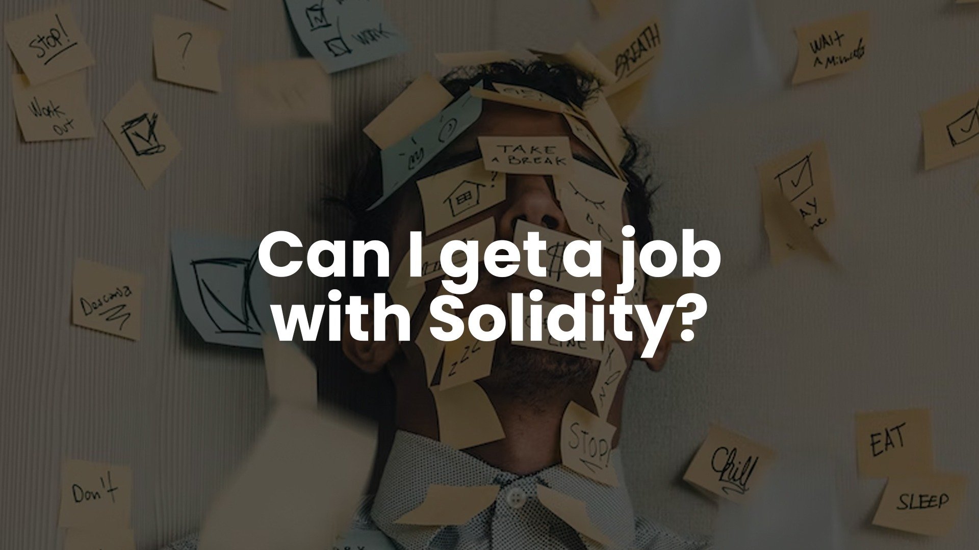 Can I get a job with Solidity?