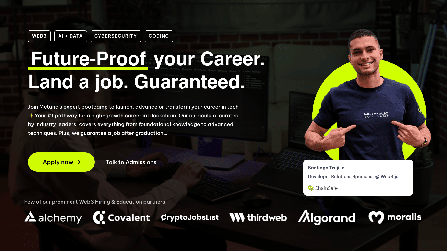 What are the Best Web3 Solidity Bootcamps? - Metana