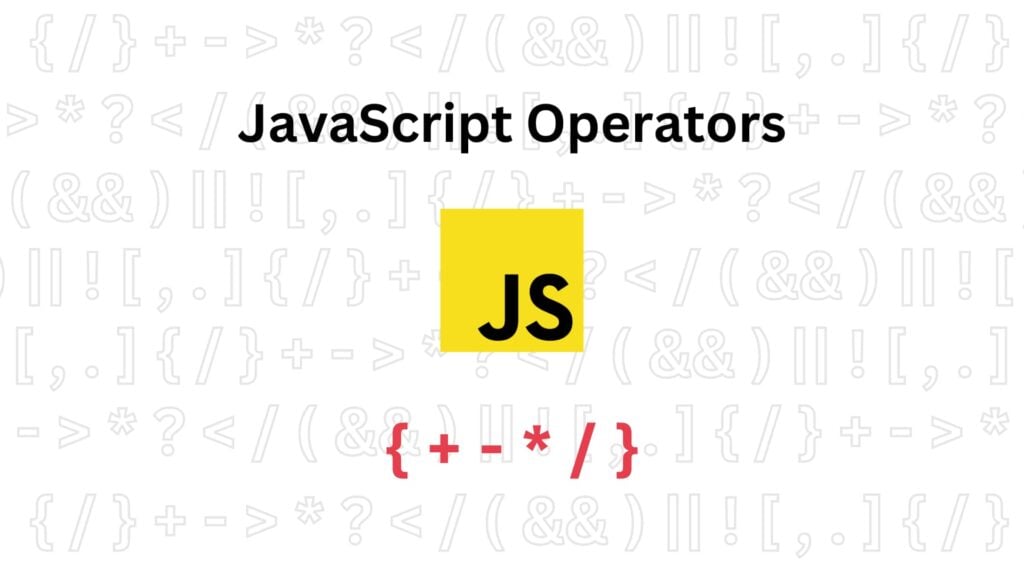 javascript operators