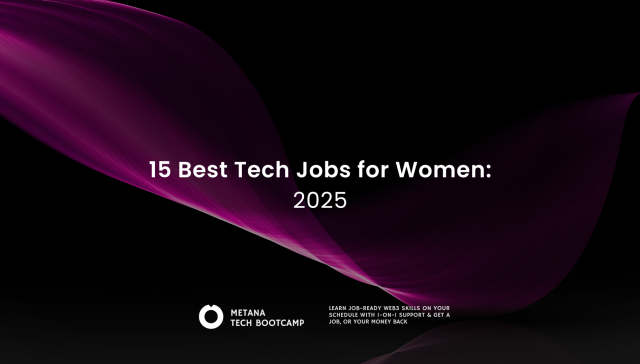 best tech jobs for women 2025