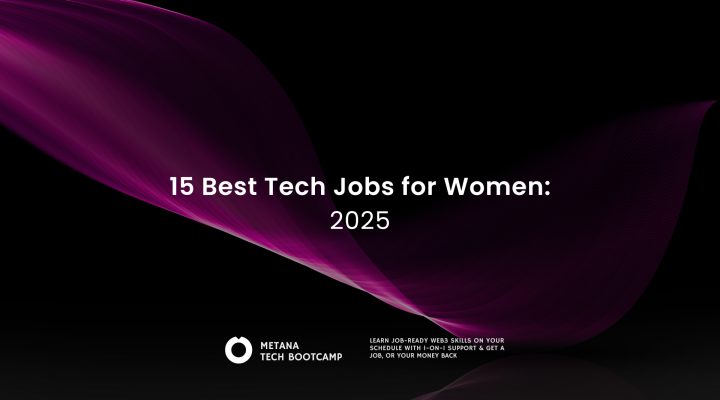best tech jobs for women 2025