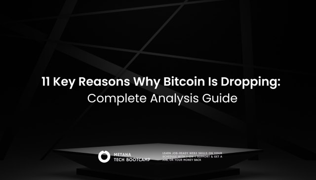 why bitcoin is dropping