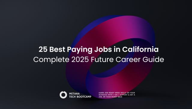 Best paying jobs in California