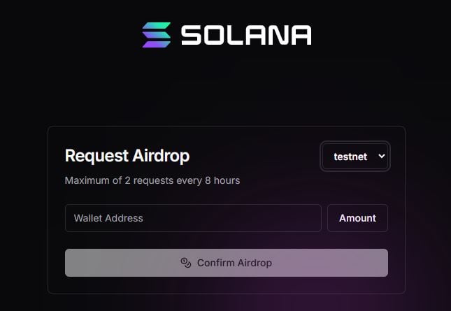 solana testnet