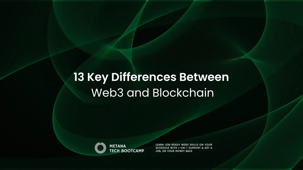 Web3 vs blockchain