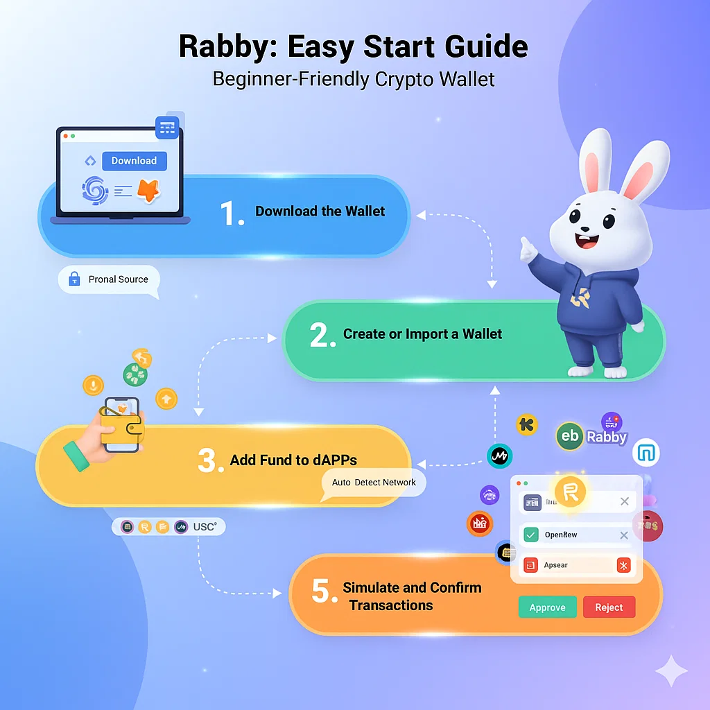 How To use Beginner Friendly Crypto Wallet-Rabby