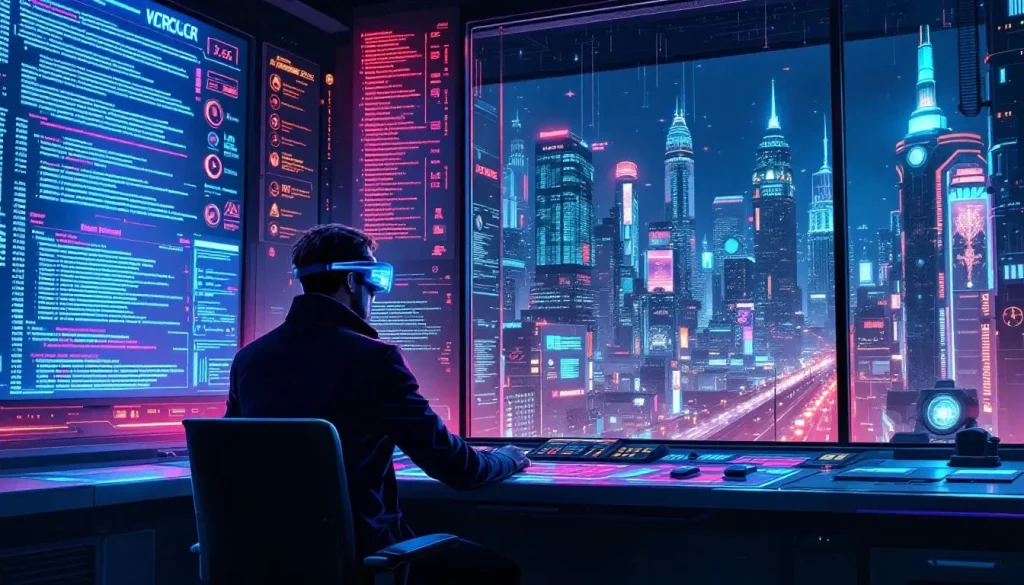 A cybersecurity analyst working in a security operations center, highlighting their crucial role in managing cyber threats.