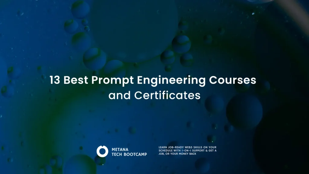 Best prompt engineering courses and certificate